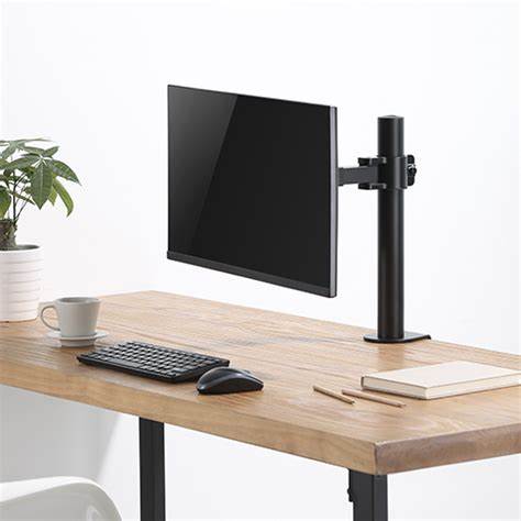 Lumi LDT33-C011 - Single Monitor Affordable Steel Articulating Monitor Arm
