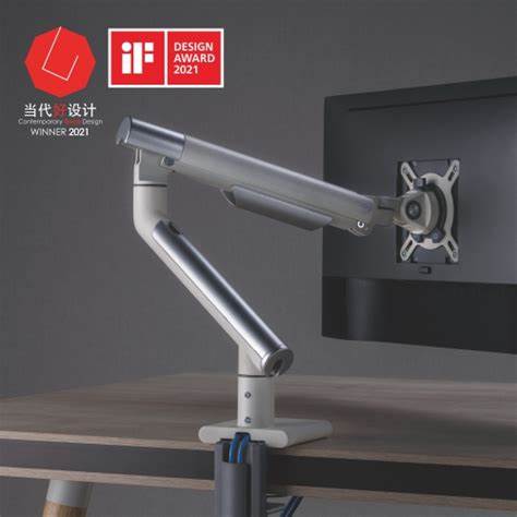 Lumi LDT09-C012U - Single Monitor Premium Slim Aluminum Spring-Assisted Bracket