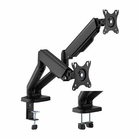 Lumi LDT46-C024U - Spring-Assisted Dual Monitor Arm with USB