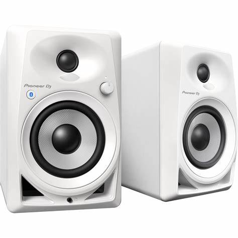 Pioneer DM-40BT-W - 4inch Desktop Monitors with Bluetooth White Pair