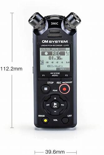 Olympus LS-P5 OM SYSTEM - LINEAR PCM Recorder — view 4