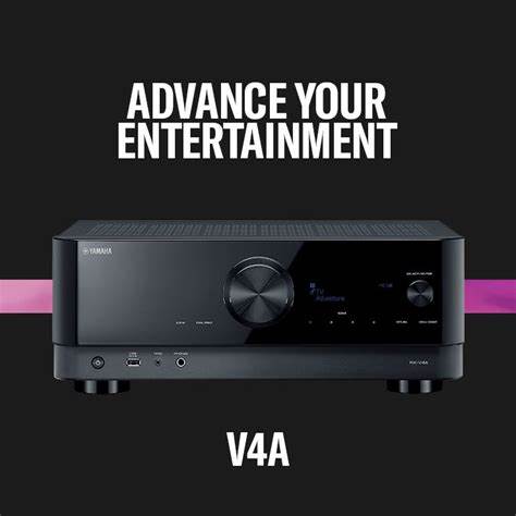 Yamaha RX-V4A Receiver with GMI BD-S200 Bluray Player Package — view 2