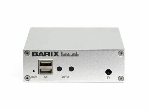 Barix AudioPoint 3.0 - Near Lip-Sync Encoder