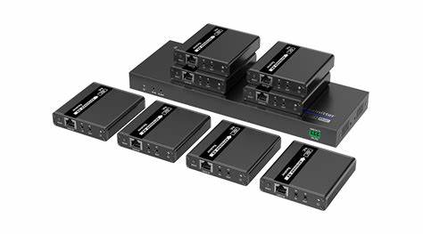Lenkeng 1x8 HDMI™ Splitter With Extender 4K 30Hz