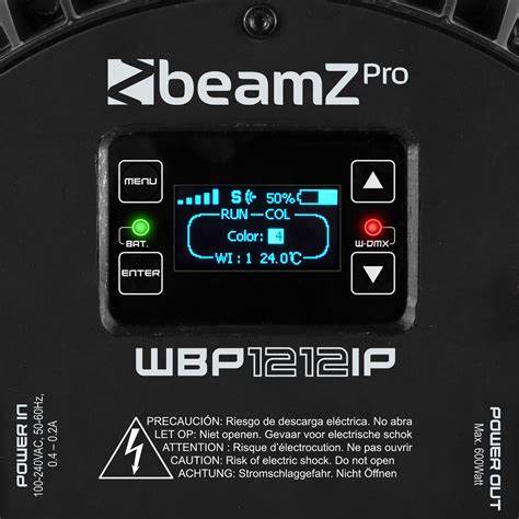 Beamz WBP612IP — view 2