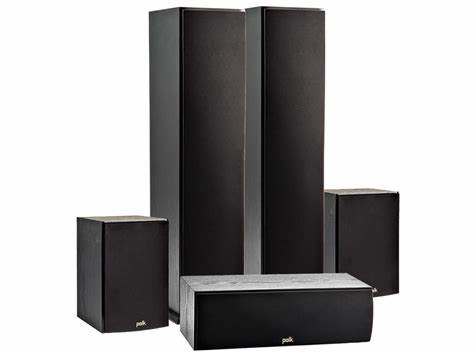 Polk T50 T-Series Speaker Package with Denon AVR-X580BT - Home Theatre Audio Package — view 4