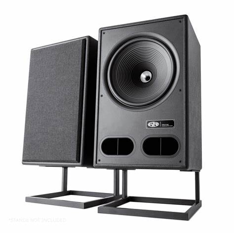 Vestlyd V15C - Coaxial Loudspeaker and Power Monitor (Black) Each