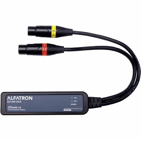 Alfatron ALF-DAO-2XLR - Dante to 2 XLR Analogue Audio Output