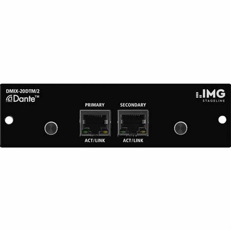 IMG Stageline DMIX-20DTM/2 - Digital Mixer with Dante