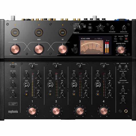 AlphaTheta EUPHONIA - Professional 4-Channel Rotary Mixer
