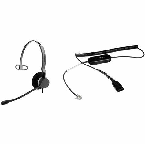 Jabra Biz 2300 – Mono Lightweight Corded Headset with Noise Cancelling — view 3