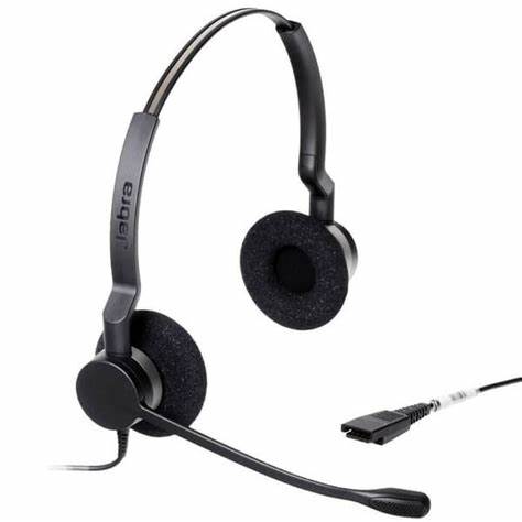 Jabra Biz 2300 – Duo Lightweight Corded Headset with Noise Cancelling NC| WB| QD — view 3