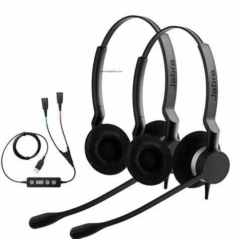 Jabra Biz 2300 – Duo Lightweight Corded Headset with Noise Cancelling — view 5