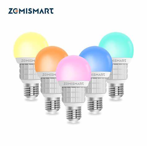 ZEMISmart LED Bulb 9W RGB-CCT 240V (Matter WiFi) — view 3