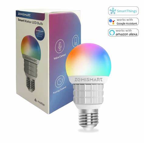ZEMISmart LED Bulb 9W RGB-CCT 240V (Matter WiFi) — view 6