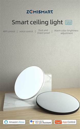 ZEMISmart Smart LED Ceiling Light 24W White (Tuya WiFi) — view 7