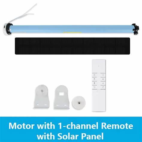 ZEMISmart Roller Shade Motor Solar Panel — view 2
