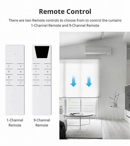 ZEMISmart Rechargable Roller Shade Motor 9-Channel Remote — view 5