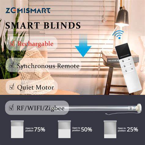 ZEMISmart Rechargable Roller Shade Motor 9-Channel Remote — view 6
