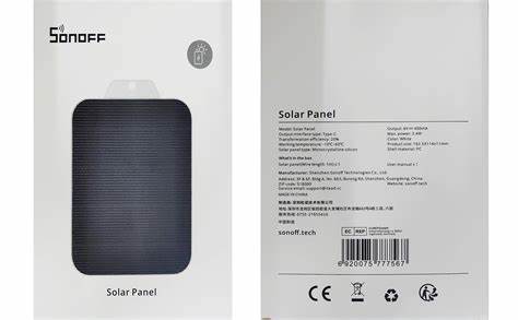 Sonoff Solar Panel — view 4