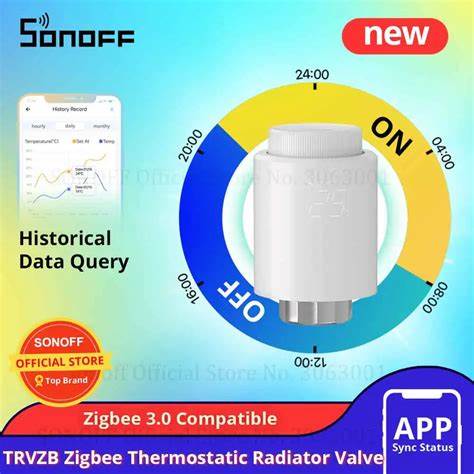 Sonoff Zigbee Thermostatic Radiator Valve — view 2