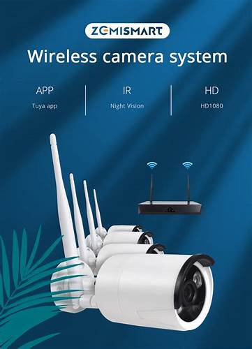 ZEMISmart Waterproof Camera (Tuya WiFi) — view 5