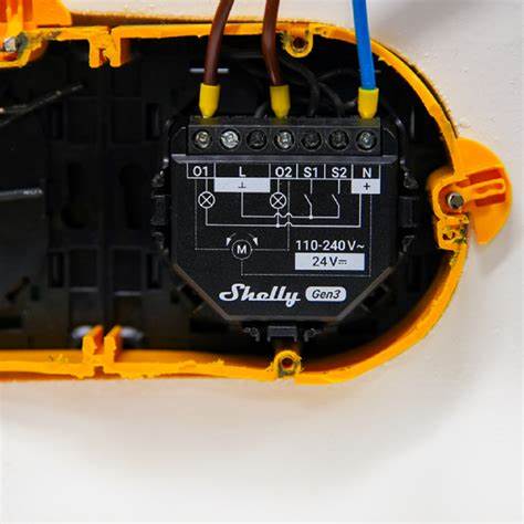 Shelly - 2PM Gen3 Two-Channel Smart Switch With Power Monitoring And Cover Control 16A Total — view 3
