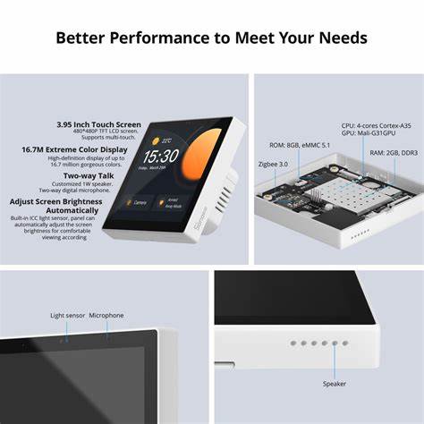 Sonoff NS Panel Pro Full Display for Smart Home Control White — view 3