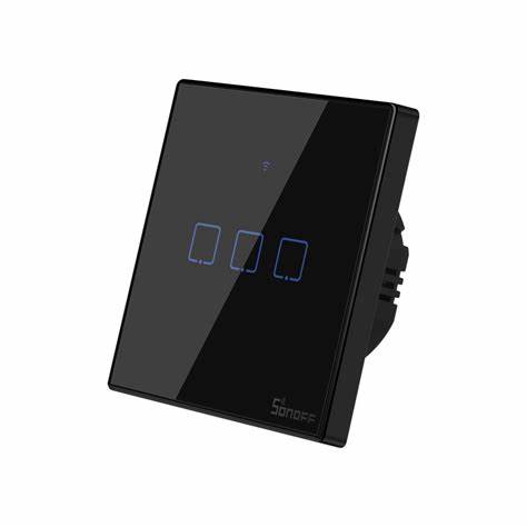 Sonoff Light Switch Black 3CH WiFi RF — view 2