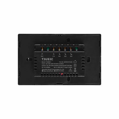 Sonoff Light Switch Black 3CH WiFi RF — view 5