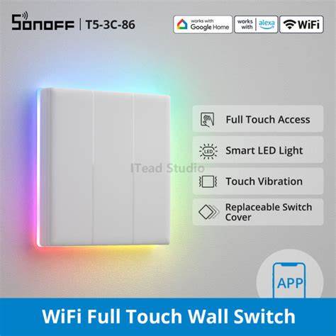 Sonoff Smart Light Switch T5 4CH — view 2