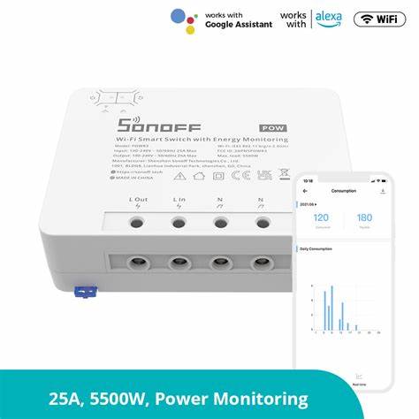 Sonoff High Power Smart Switch for Power ON/OFF 25A — view 3