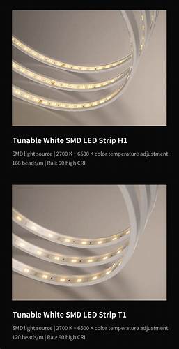 Aqara Strip Lights SMD T1 5m Warm White — view 2