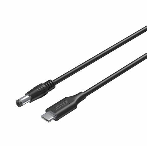 Unitek C14116bk - 1.8m 65W USB Type-C to DC Charging Cable - DC Jack 5.5 × 2.5mm — view 2