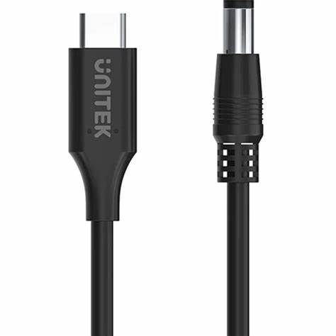 Unitek C14116bk - 1.8m 65W USB Type-C to DC Charging Cable - DC Jack 5.5 × 2.5mm — view 4