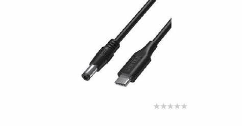 Unitek C14116bk - 1.8m 65W USB Type-C to DC Charging Cable - DC Jack 5.5 × 2.5mm — view 5