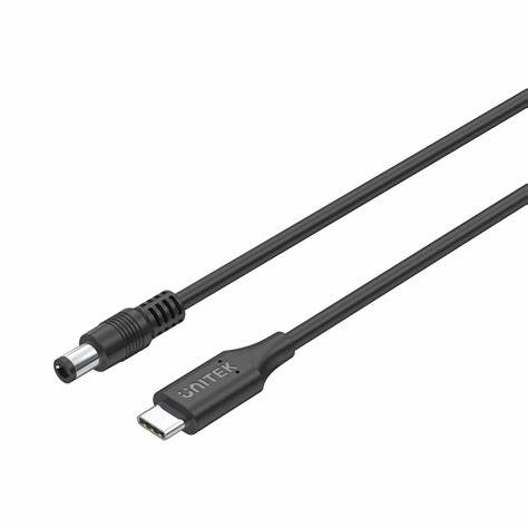 Unitek C14119bk - 1.8m 65W USB Type-C to DC Charging Cable - DC Jack 5.5 × 1.7mm — view 7