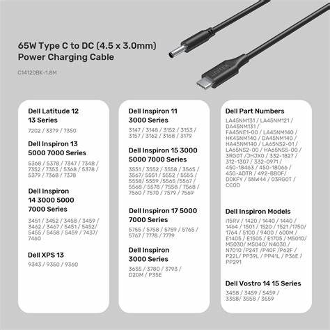 Unitek C14120bk - 1.8m 65W USB Type-C to DC Charging Cable - DC Jack 4.5 × 3.0mm — view 2