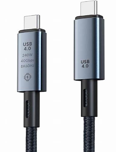 Unitek A1040gy - 240W 8K 60Hz USB4.0 90° L-shape Angled Adapter — view 6
