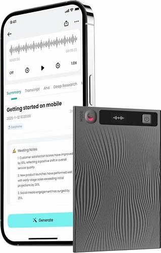 Mobvoi Ticnote - The World’s First Agentic AI Note Taker — view 3