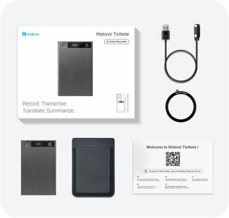 Mobvoi Ticnote - The World’s First Agentic AI Note Taker — view 4