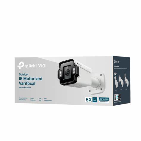 TP-Link VIGI 4MP Outdoor IR Motorized Varifocal Bullet Network Camera 5X Optical Zoom — view 3