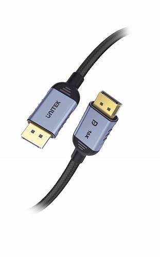 Unitek C1626gy01 - 16K @60Hz DisplayPort 2.1 Cable — view 3