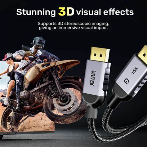 Unitek C1626gy01 - 16K @60Hz DisplayPort 2.1 Cable — view 5