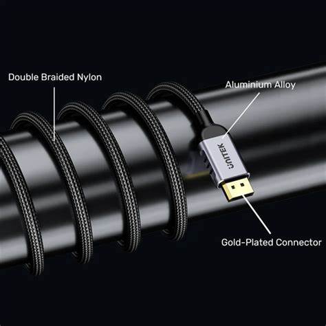 Unitek C1626gy01 - 16K @60Hz DisplayPort 2.1 Cable — view 6