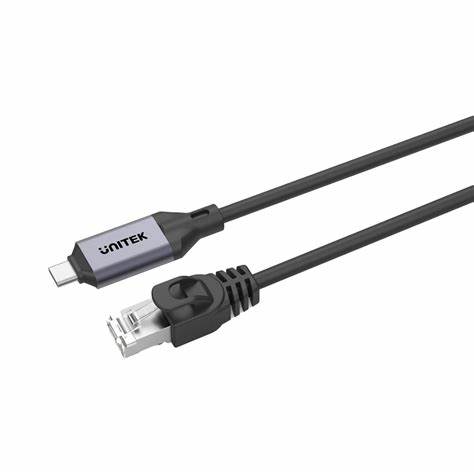 Unitek C18148agy01 - USB Type-C to RJ45 Gigabit Ethernet Console Cable — view 2