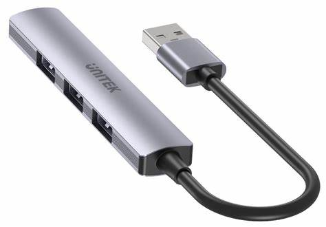 Unitek H1208a - 4-port USB Hub 3 Ports 480mbps 1 Port 5GBps — view 7