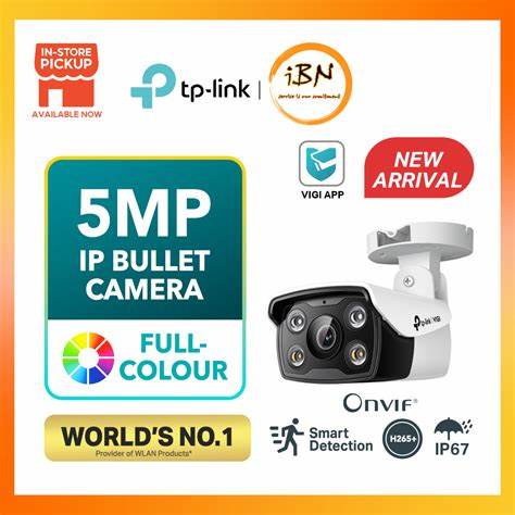 TP-LINK Vigi C350 - 5MP Full-colour Bullet Network Camera — view 3