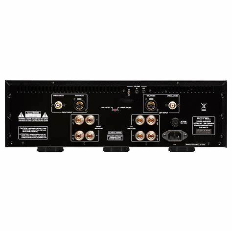 Rotel RB1582MKII Power Amplifier (Black) — view 6