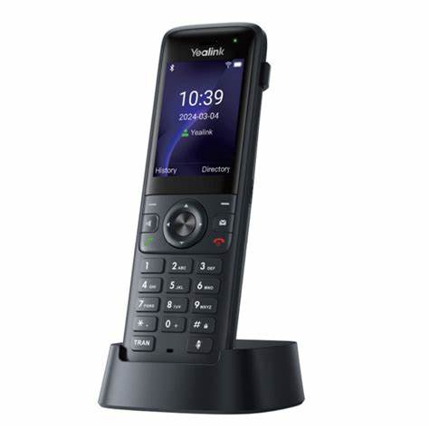 Yealink AX83H Portable IP Phone With Built-In Wi-Fi Includes Charger